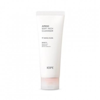 IOPE Amino Soft Rich Cleanser - Пенка для умывания мягкая с аминокислотами